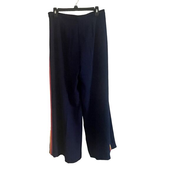 (SOLD) Trina Turk Wide Leg Fully Lined Hidden Zipper Side Stripe Pants - Size 6 - Picture 7 of 9